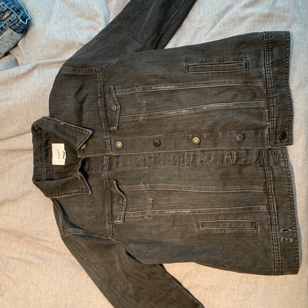 Old navy black jean jacket